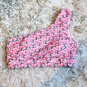 NWOT Albion Fit Bloom Icon Swim Crop